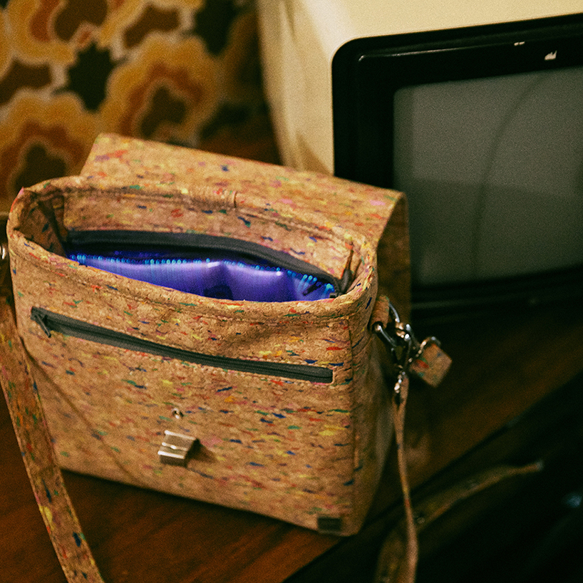 FABRIKK bags light up when open to help you find what you need at night