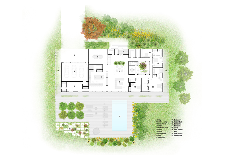 office mian ye meadow house maryland designboom