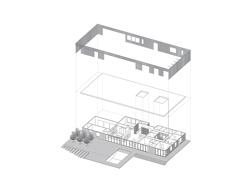 office mian ye meadow house maryland designboom