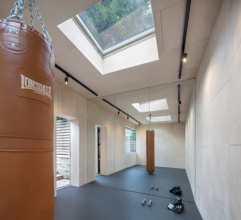 eastwest architecture garden studio gym london designboom