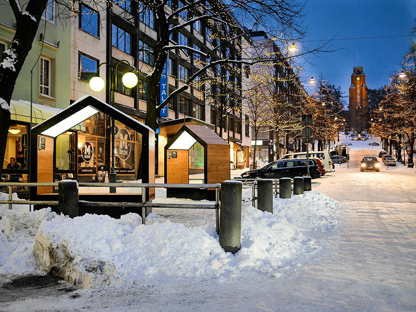 mokša street furniture lahti finland designboom
