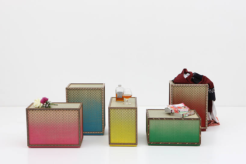 nada debs studio tatami tables collection designboom