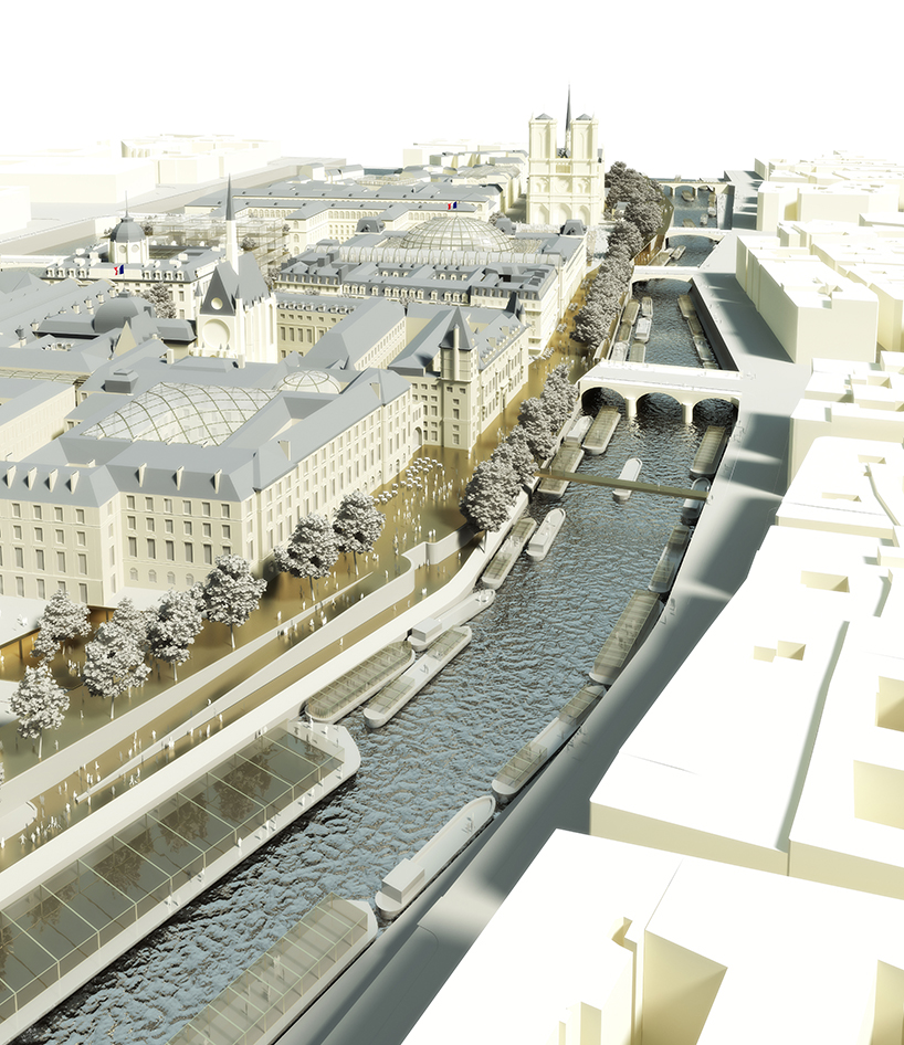 dominique perrault philippe bélaval mission île de la cité proposal designboom