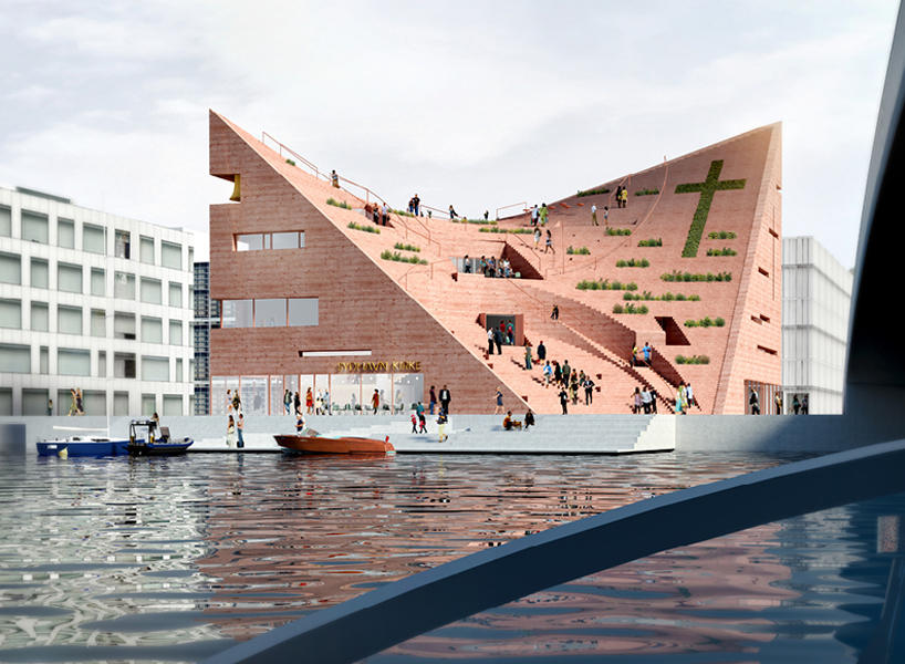 NOMOstudio envisions a multidimensional church in copenhagen - 1