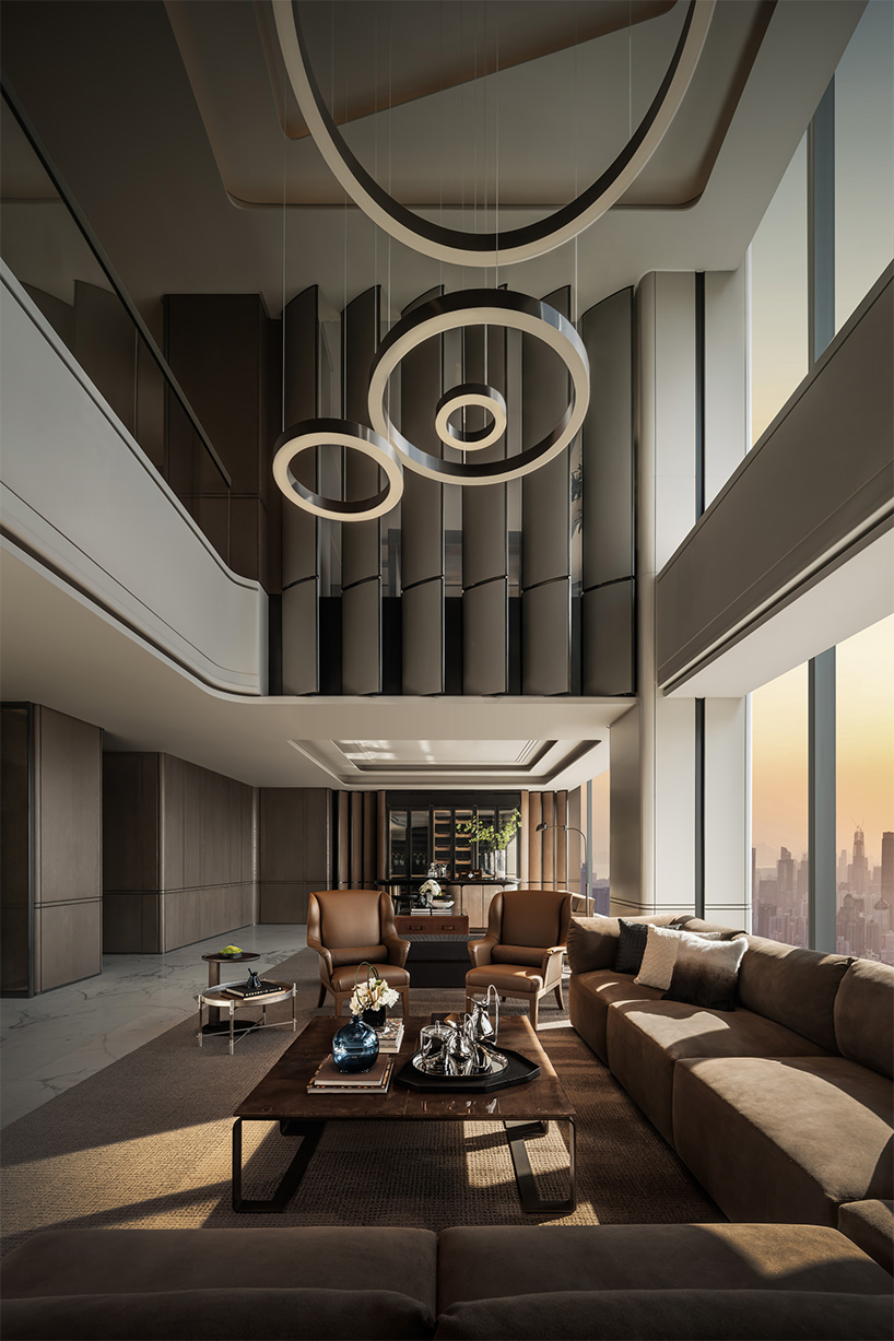 CCD’s luxury apartment in beijing is inspired by the aesthetics of bottega veneta