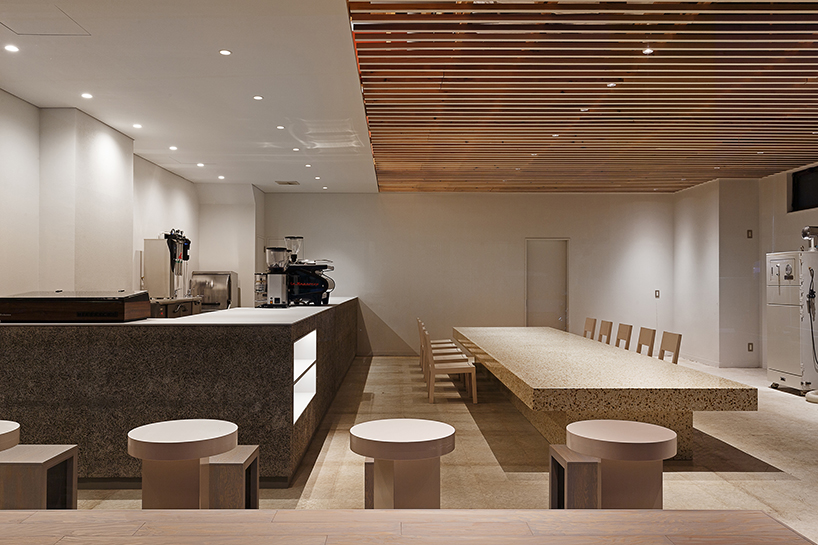 Japanese Café By Arii Irie Architects Is Organized Around A Huge 