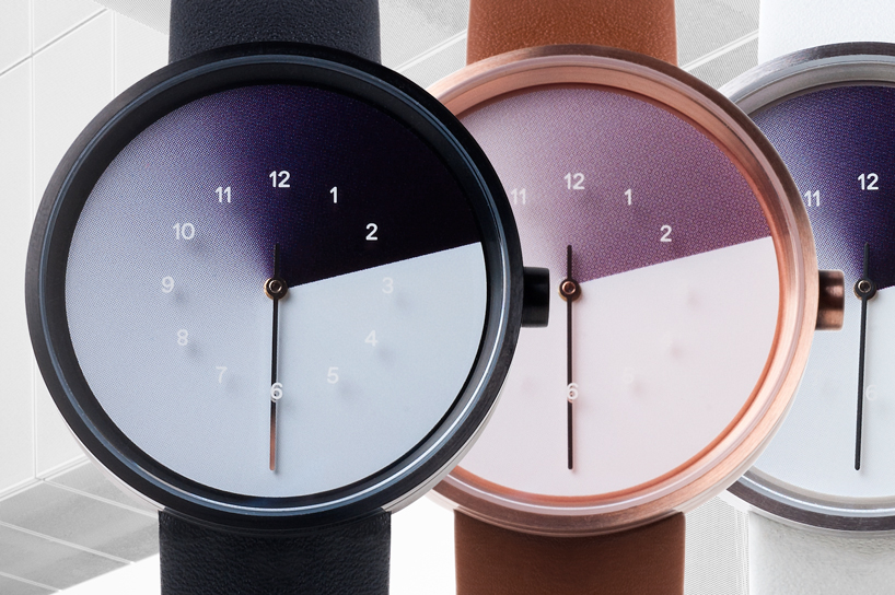 anicorn unveils 'hidden time' watch by jiwoong jung as a color chameleon