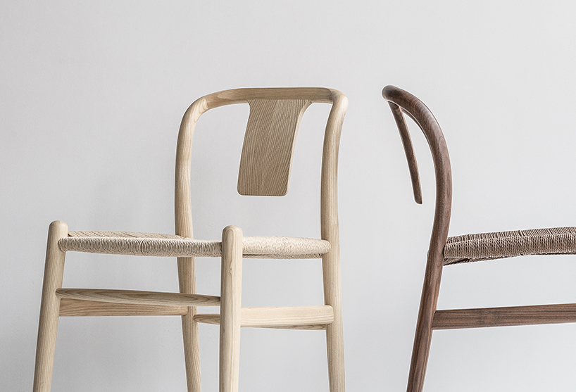 yen-hao, chu designs 'hill chair' with CNC carved backrest for ziihome