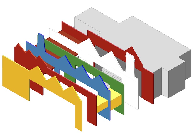blackhorse workshop's 'SIDESHOW' installation is influenced by london routemaster bus