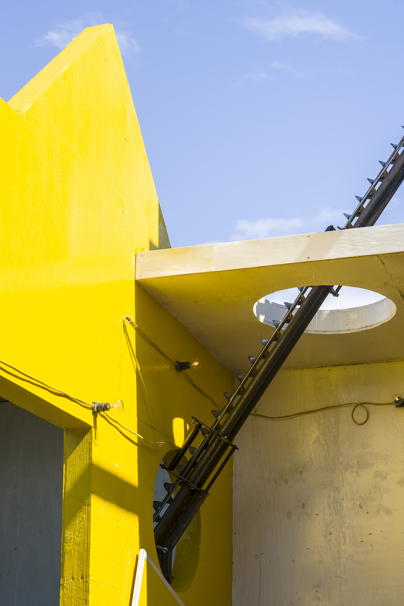 blackhorse workshop's 'SIDESHOW' installation is influenced by london routemaster bus