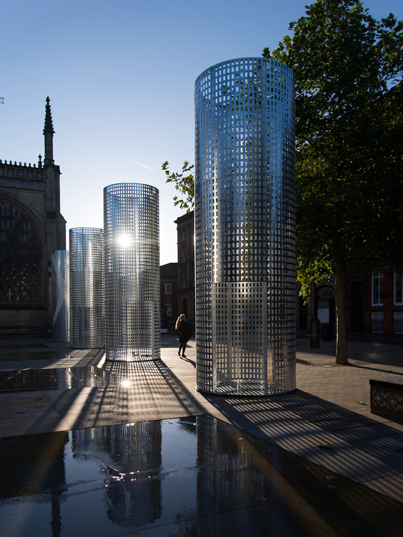 pezo von ellrichshausen + felice varini transform trinity square into ...