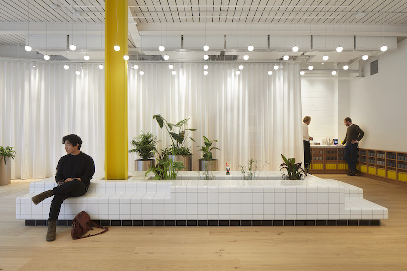 grand timber staircase completes london office refurbishment by buckley gray yeoman