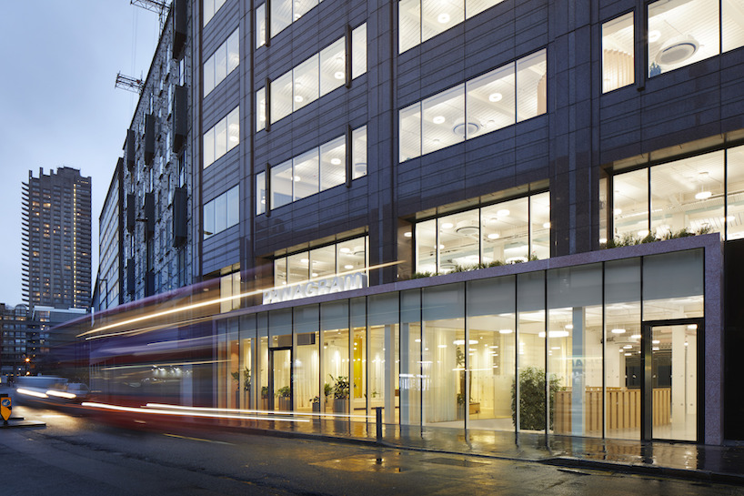 grand timber staircase completes london office refurbishment by buckley gray yeoman