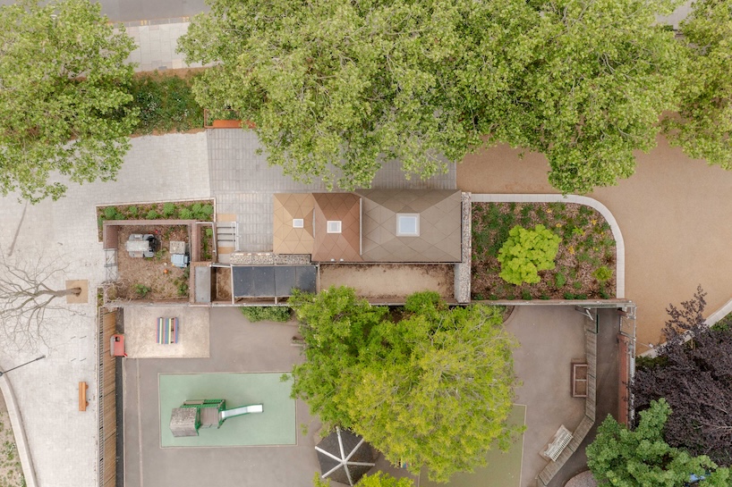 cone shaped cabin opens in south london 12