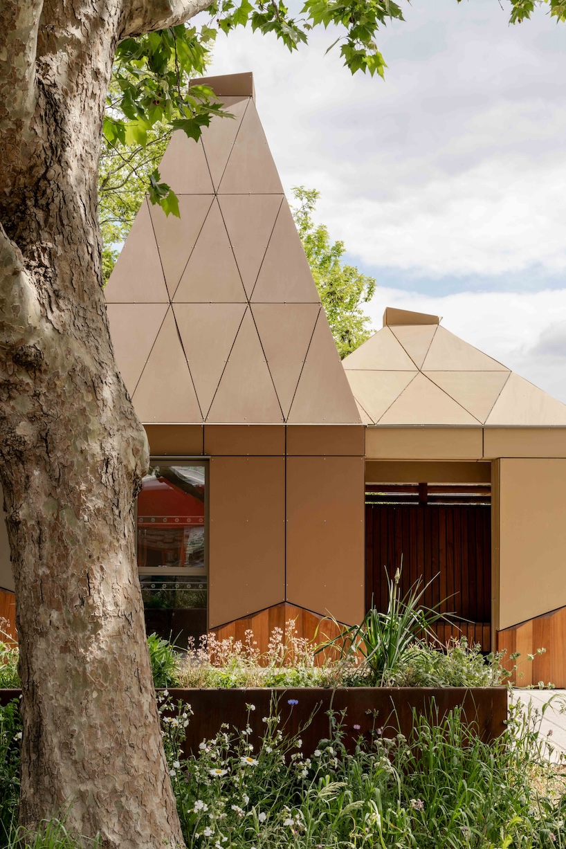 cone shaped cabin opens in south london 3