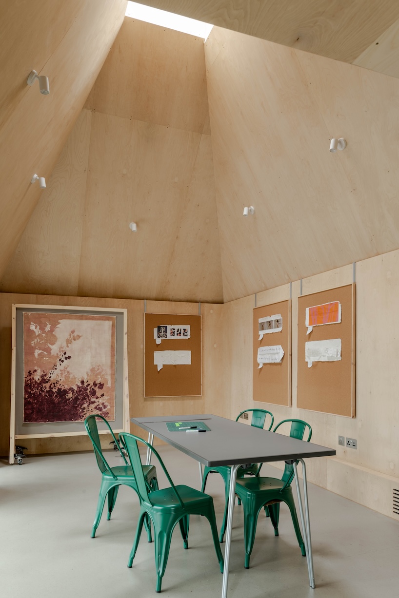 cone shaped cabin opens in south london 8