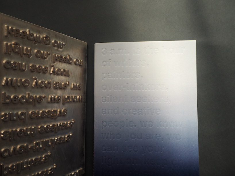 onedesignspace notebooks designboom