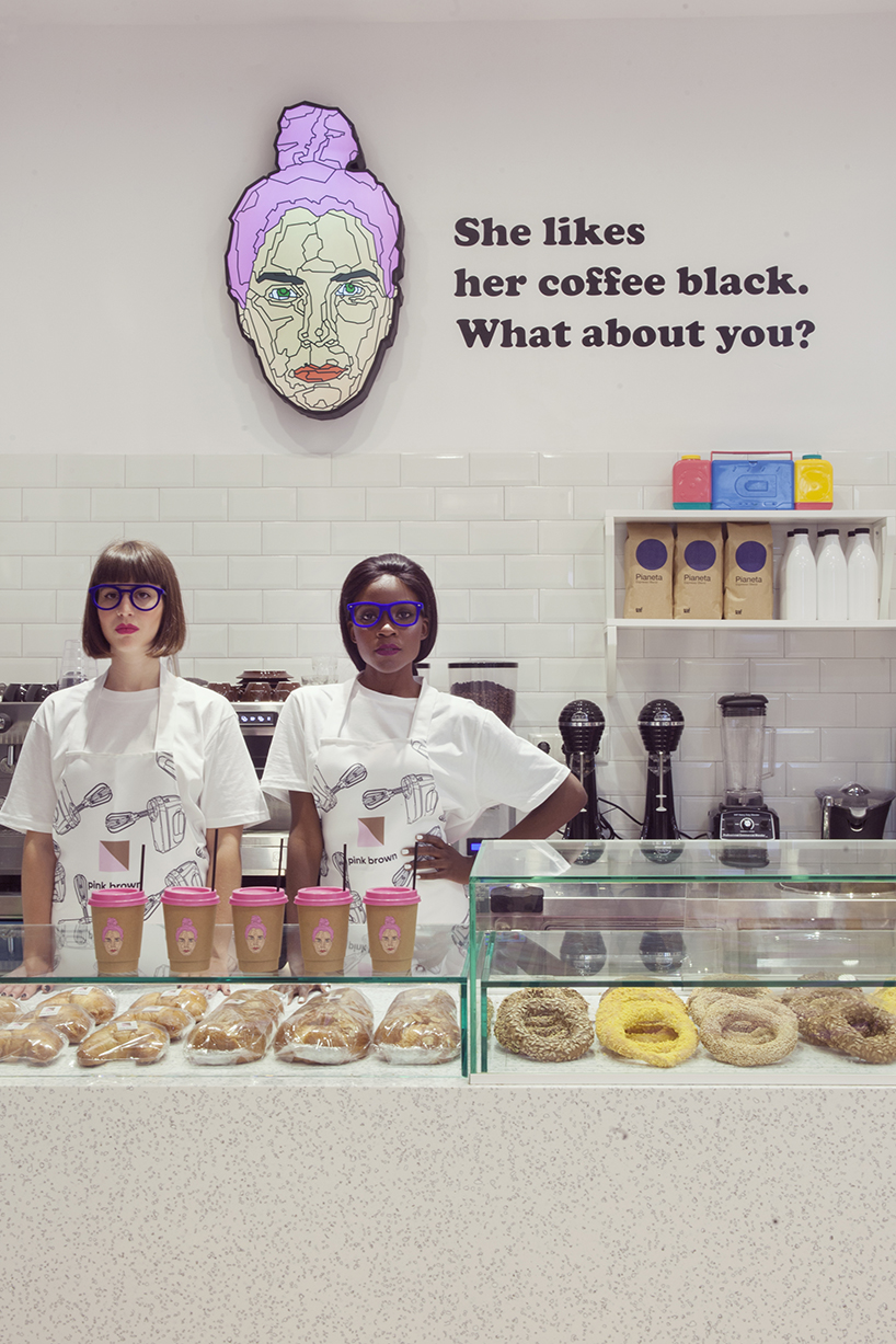 studiomateriality transforms a bakery in central athens using american pop references