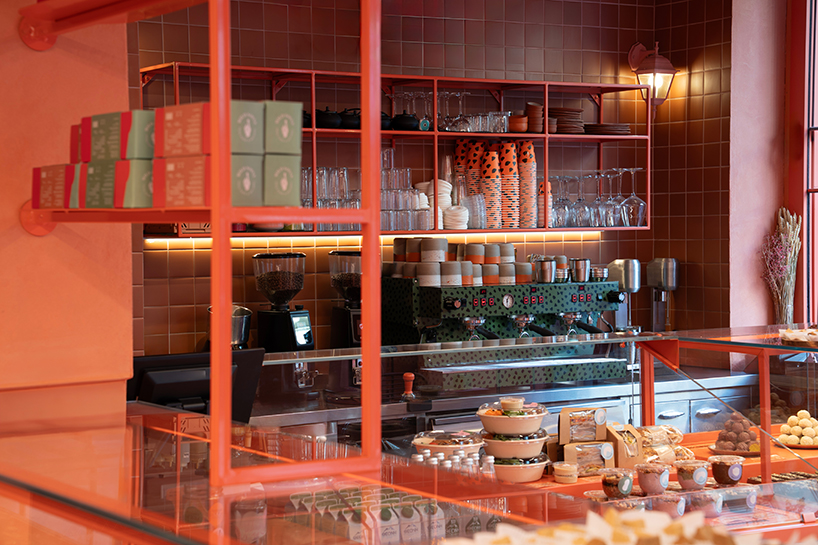 terracotta tiles clad wild souls clean-eating venue&rsquo;s exterior by studiomateriality in athens