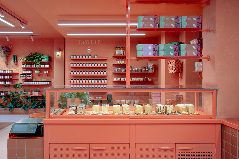 terracotta tiles clad wild souls clean-eating venue&rsquo;s exterior by studiomateriality in athens