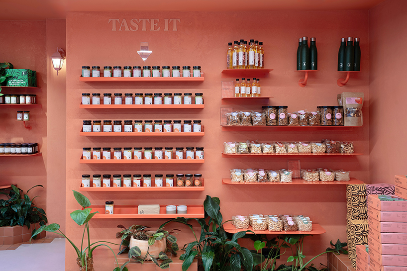 terracotta tiles clad wild souls clean-eating venue&rsquo;s exterior by studiomateriality in athens