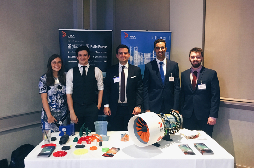 university of glasgow student team creates a functional 3d printed jet engine model