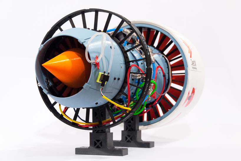 university of glasgow student team creates a functional 3d printed jet engine model