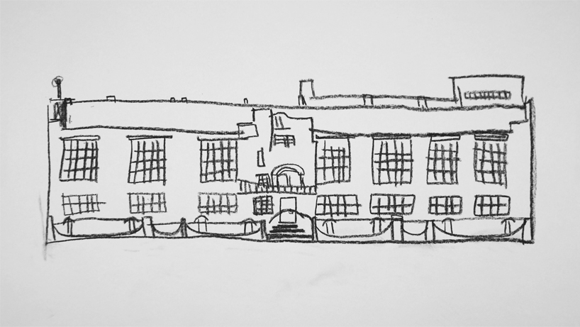 sharon liu pays tribute to the macintosh building fire with sketches made of ash