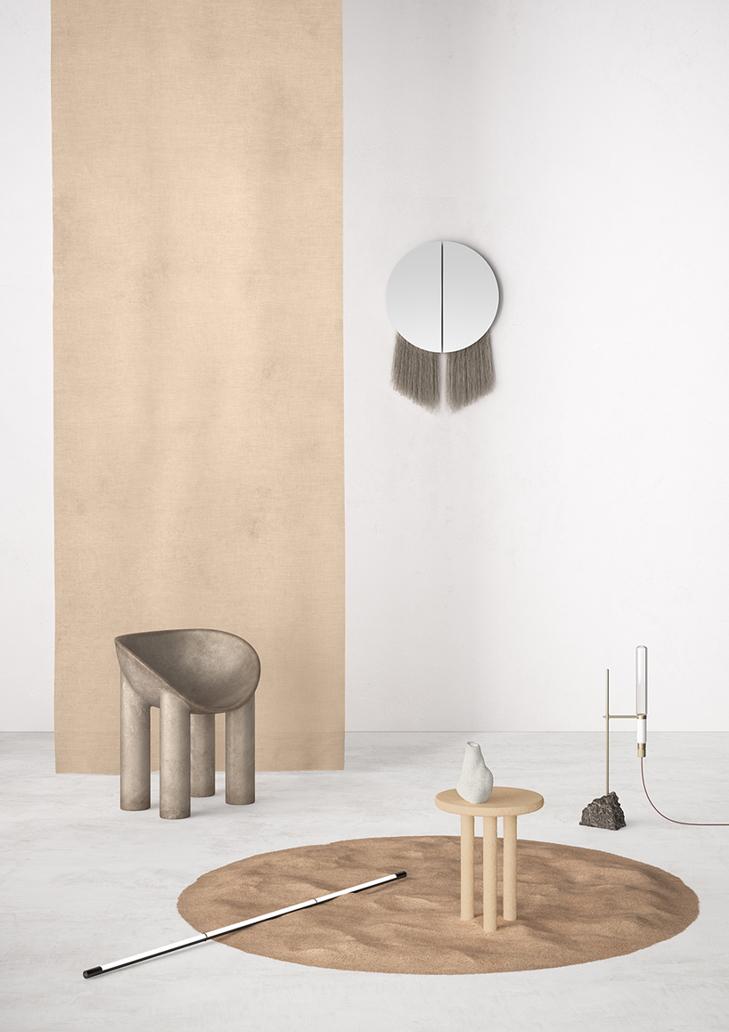 terzo piano explores the aesthetic of neo-primitive design through mood boards and concepts