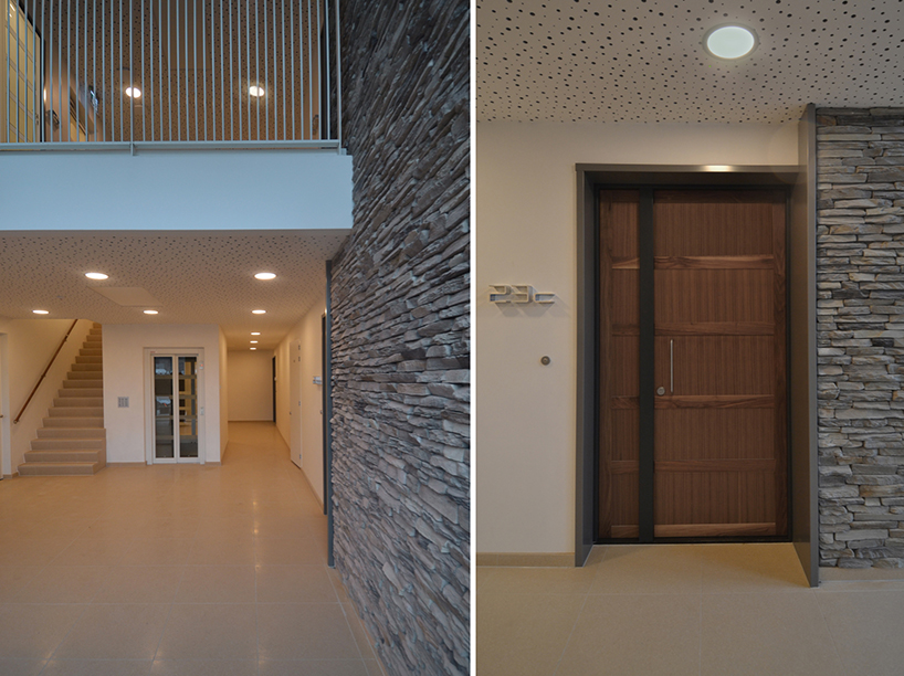 BREIN architects' organic-shaped villas are set in a park-like site in the netherlands