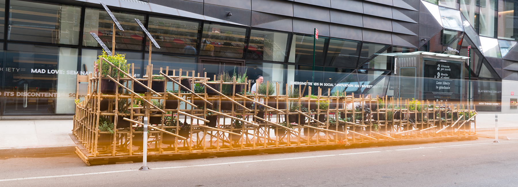 Bamboo Fever Reaches New York City In Parsons Latest Student Project