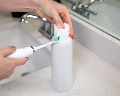 mara pezzotta & chrome cherry's toothpaste dispenser draws on neoclassical sculptures