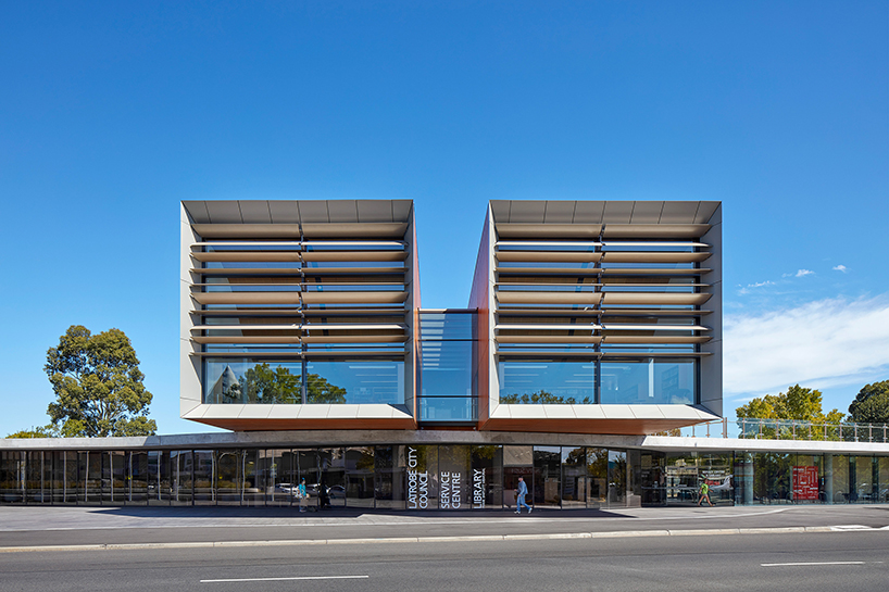 francis-jones morehen thorp's memorial library + service centre in ...