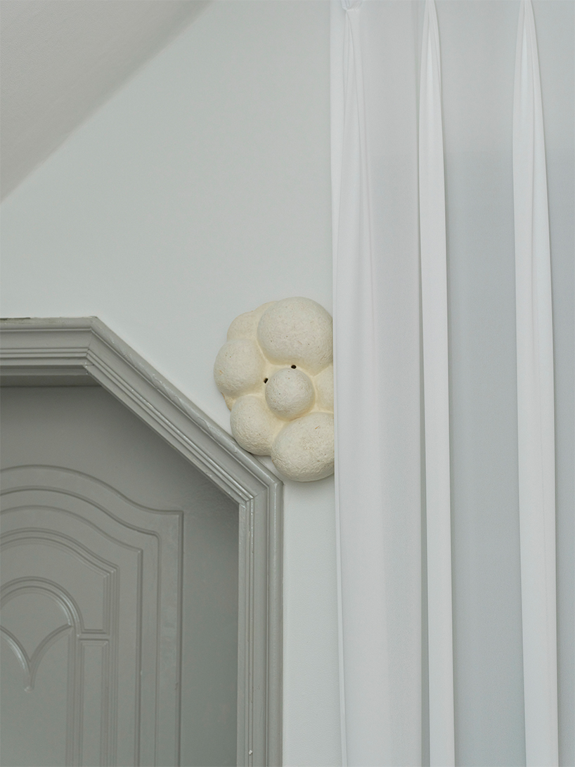 kuo duo creates mushroom mycelium masks to promote biomaterials designboom