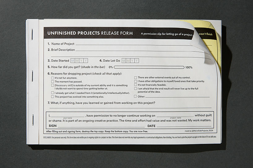 April Soetarman releases a pack of permissions to let go of unfinished creative projects