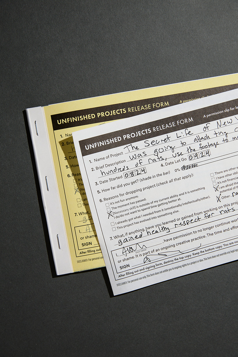 April Soetarman releases a pack of permissions to let go of unfinished creative projects