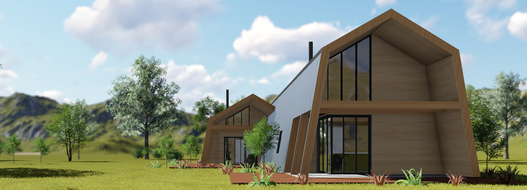 The Home In A Box Ecokit Is An Energy Efficient House Delivered