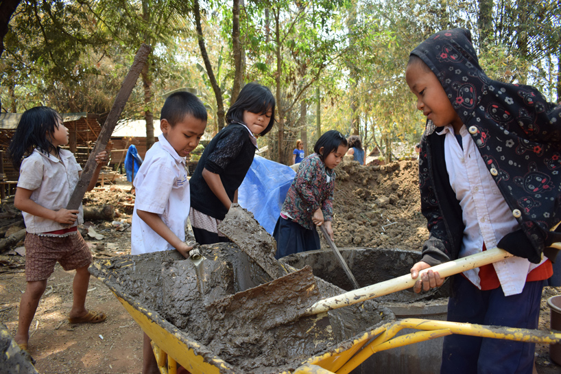 the p'yan school project in thailand is an initiative created by students for students