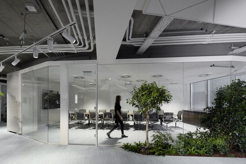lab5 architects plants a forest in skanska's new budapest headquarters