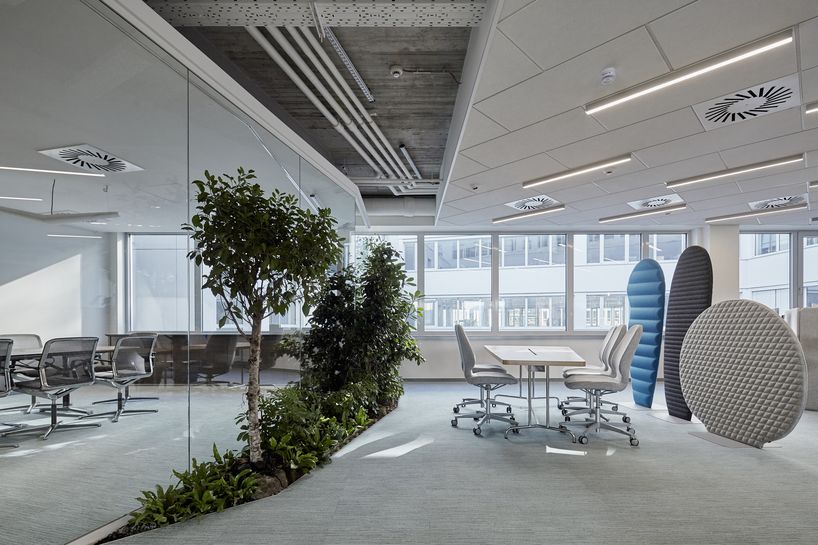 lab5 architects plants a forest in skanska's new budapest headquarters