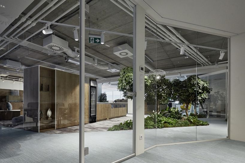 lab5 architects plants a forest in skanska's new budapest headquarters