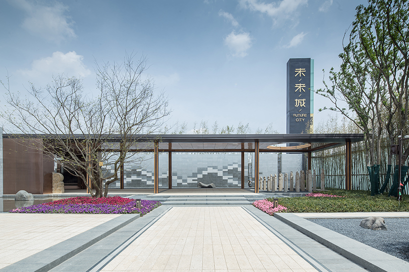 traditional chinese craftsmanship inspires exhibition space by continuation studio