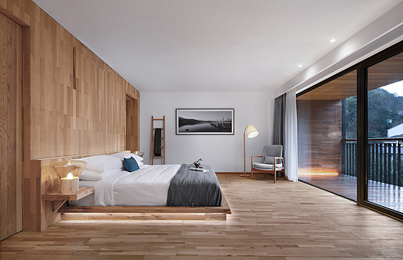 continuation studio renovates chinese mountain resort into a luxe getaway