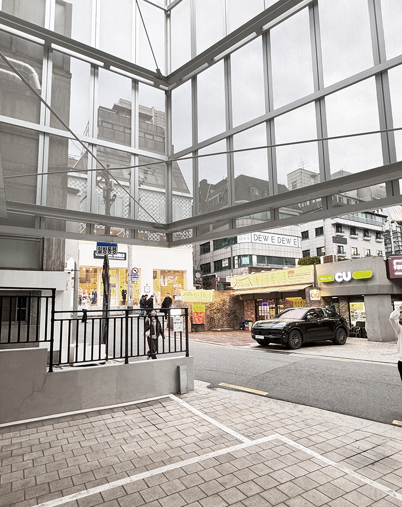 mesh membrane facades enfold archiworkshop's sinsa S8 commercial building in seoul