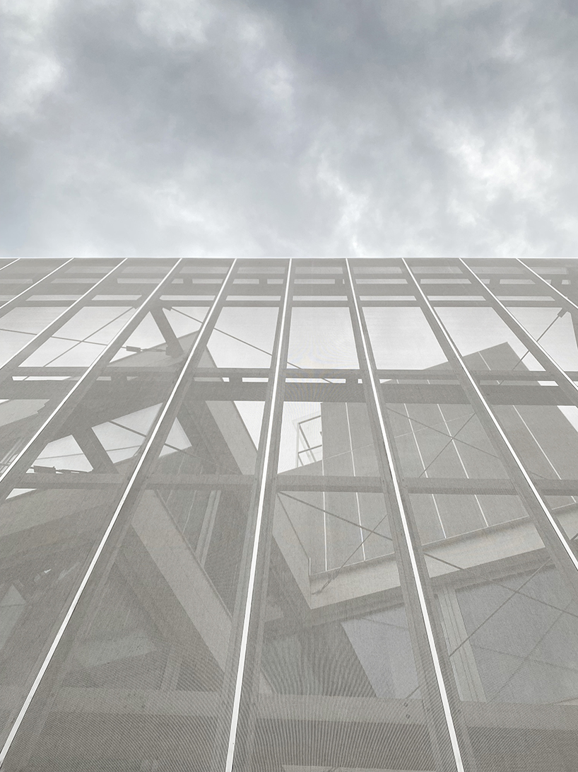 mesh membrane facades enfold archiworkshop's sinsa S8 commercial building in seoul