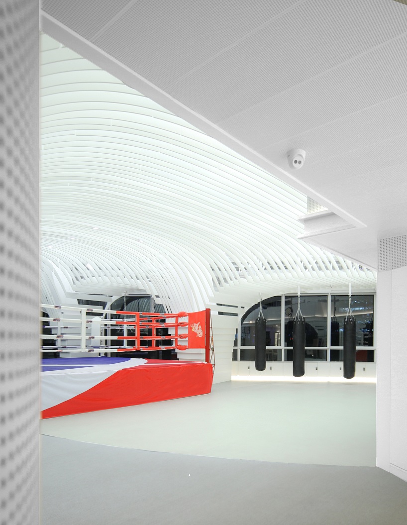 bwao designs a state-of-the-art muay thai studio within zaha hadid's wangjing SOHO complex