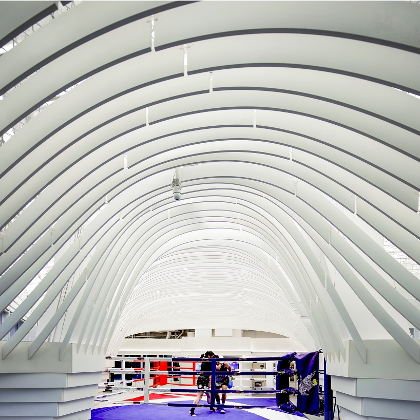 bwao designs a state-of-the-art muay thai studio within zaha hadid's wangjing SOHO complex
