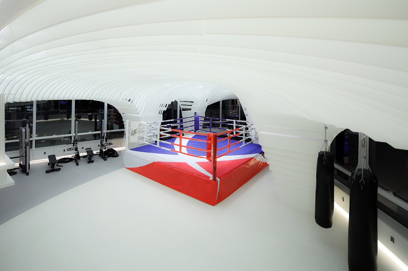 bwao designs a state-of-the-art muay thai studio within zaha hadid's wangjing SOHO complex