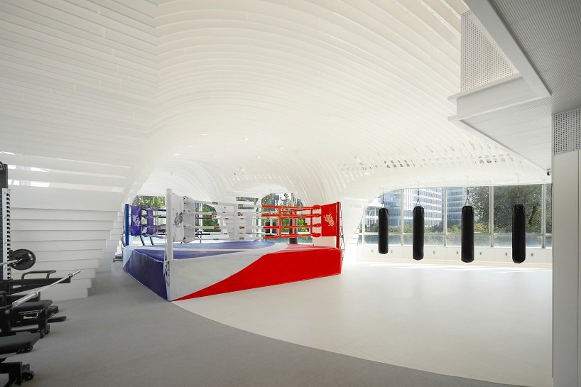 bwao designs a state-of-the-art muay thai studio within zaha hadid's wangjing SOHO complex