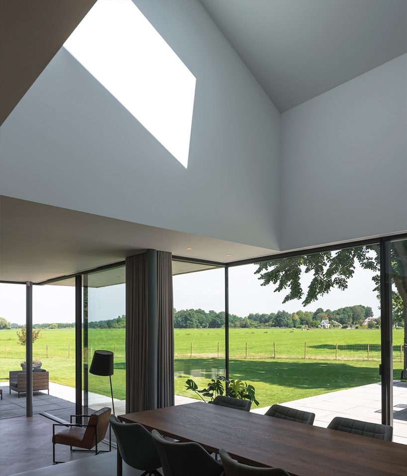 EVA designs a copper roofed contemporary house in a dutch ribbon development